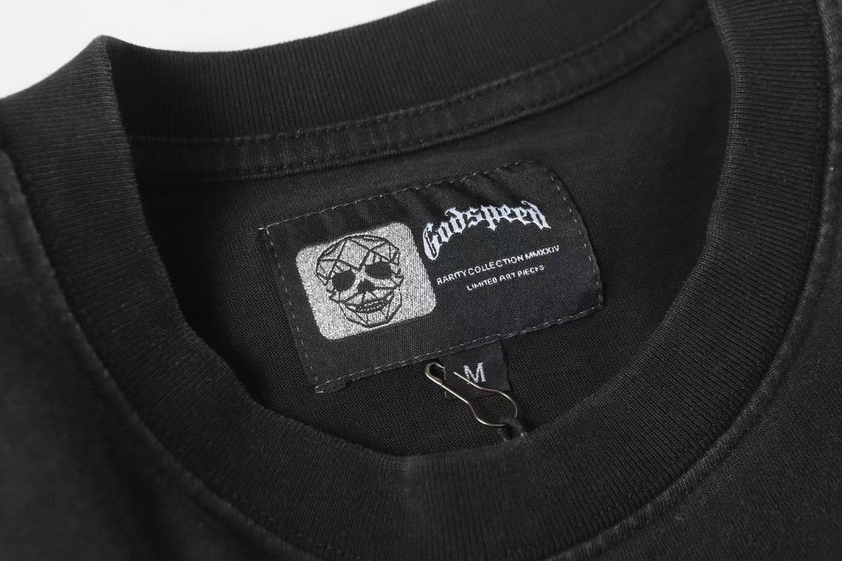Godspeed Surfshop Graphic T-Shirt — neck_label