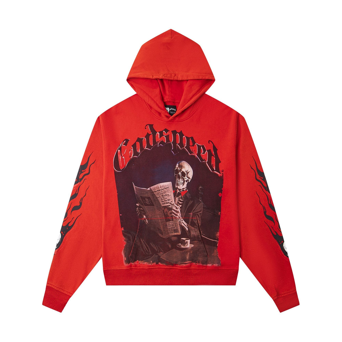 Godspeed Black Monday Skeleton Graphic Hoodie — hero